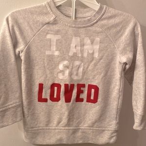 Old Navy Girls ❤️❤️❤️ sweatshirt